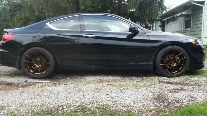 2012 Honda Accord with 19x8.5 wheels