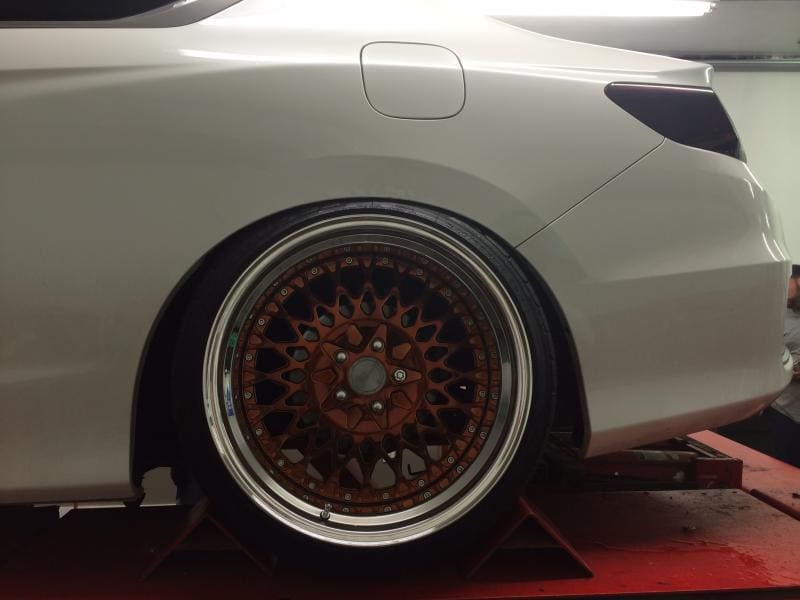 2012 Honda Accord with 19x10.5 Avant Garde F140 wheels