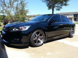2014 Honda Accord with 19x9.5 Varrstoen ES2 wheels