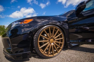 2012 Honda Accord with 20x9 Vossen VSF2 wheels