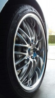 2012 Honda Accord with 20x8.5 MSR 093 wheels
