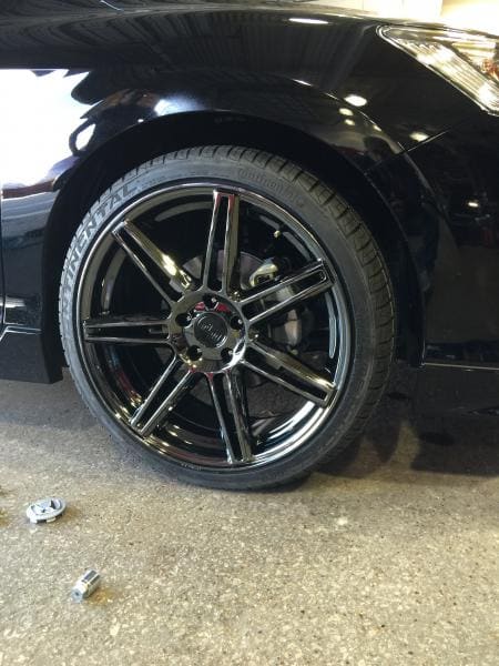 2013 Honda Accord with 20x9 Niche Lucerne M141 wheels