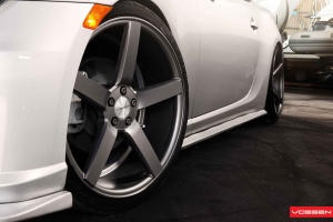 2013 Subaru BRZ with 19x8.5 Vossen CV3 wheels