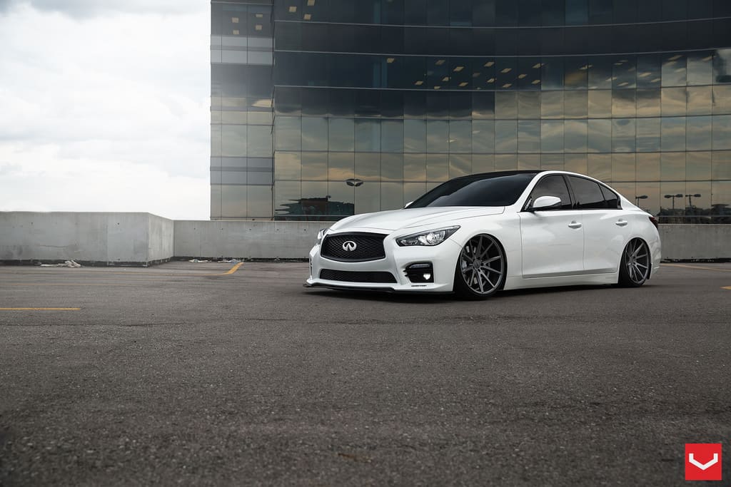 2014 Infiniti Q50 with 20x10.5 Vossen VFS-1 wheels