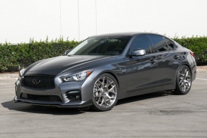 2014 Infiniti Q50 with 20x8.5 AG M590 wheels