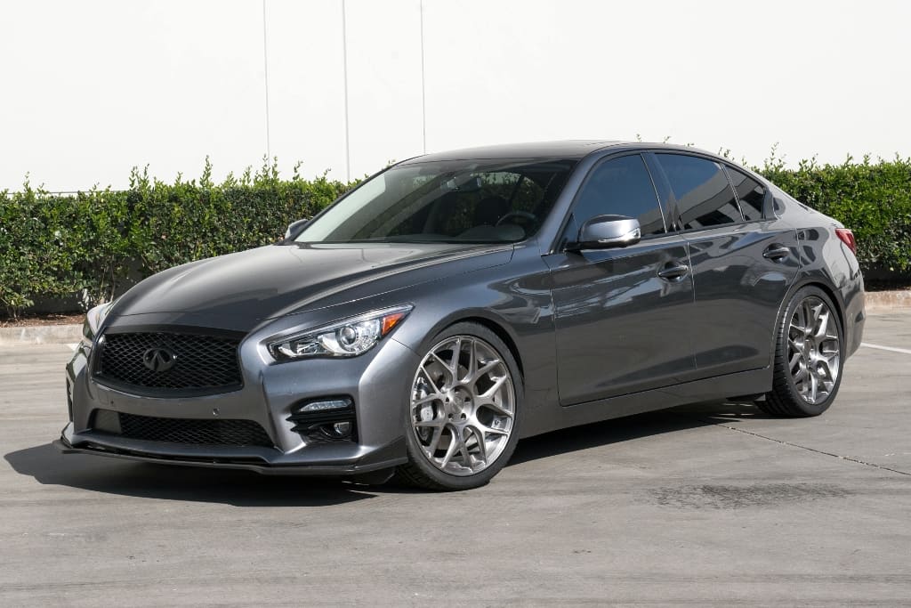 2014 Infiniti Q50 with 20x8.5 AG M590 wheels