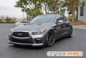 2014 Infiniti Q50 with 20x9 Stance SC-1 wheels