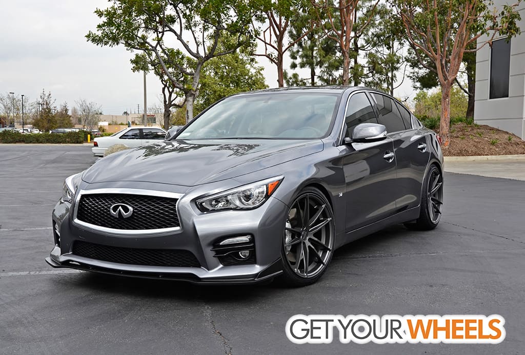 2014 Infiniti Q50 with 20x9 Stance SC-1 wheels