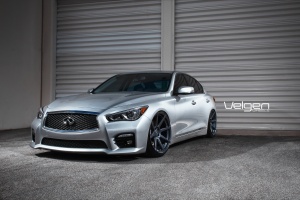 2014 Infiniti Q50 with 20x10.5 Velgen VMB8 wheels