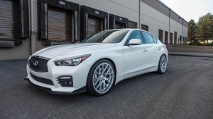 2014 Infiniti Q50 with 20x9 Velgen VMB7 wheels