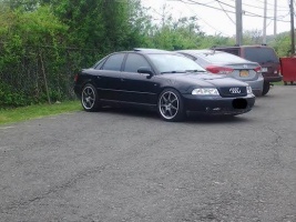 2004 Audi A4 with 18x8.5 SSR GT7 wheels