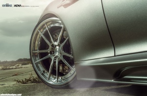 2014 Aston Martin DB9 with 21x9.5 DBS ADV5.2 wheels