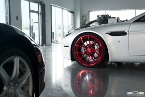 2014 Aston Martin V8 Vantage with 21x9 PUR 4OUR wheels