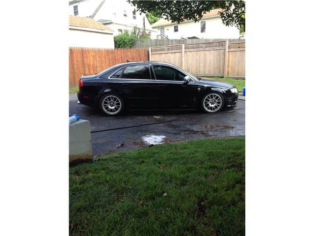 2008 Audi A4 with 18x8 BBS RE wheels