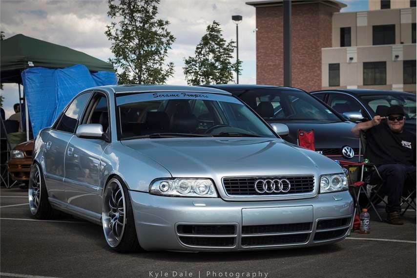 2005 Audi A4 with 18x9.5 Stern ST-1 wheels