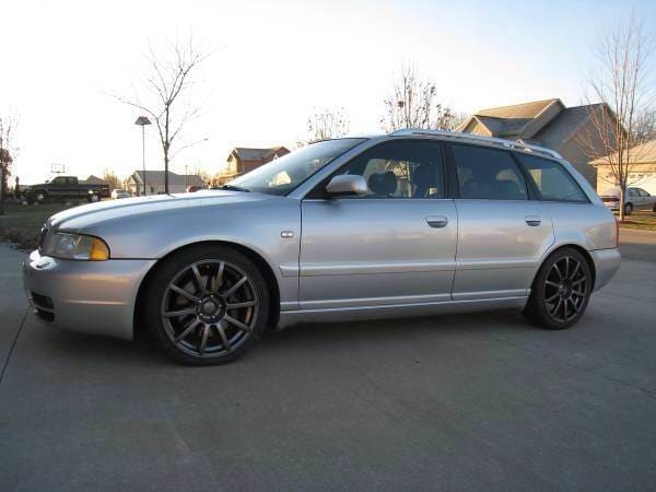 2005 Audi S4 with FLIK Racing wheels