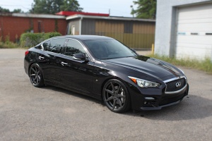 2015 Infiniti Q50 with 20x9 Rohana RC7 wheels