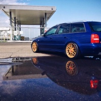 2004 Audi S4 with 18x8.5 BBS RC wheels