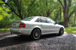 2004 Audi A4 with 18x8.5 BBS RX2 wheels