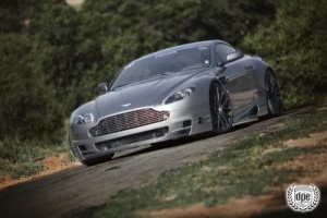 2012 Aston Martin DB9 with 20x9 DPE Mt7 Monoblocks wheels