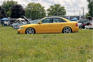 2005 Audi A4 with 18x9 O.Z. Renntech Vertigo wheels