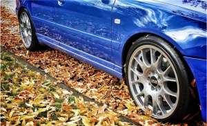 2005 Audi A4 with 18x8.5 BBS CH wheels