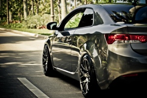 2013 Kia Forte with 18x8.75 wheels