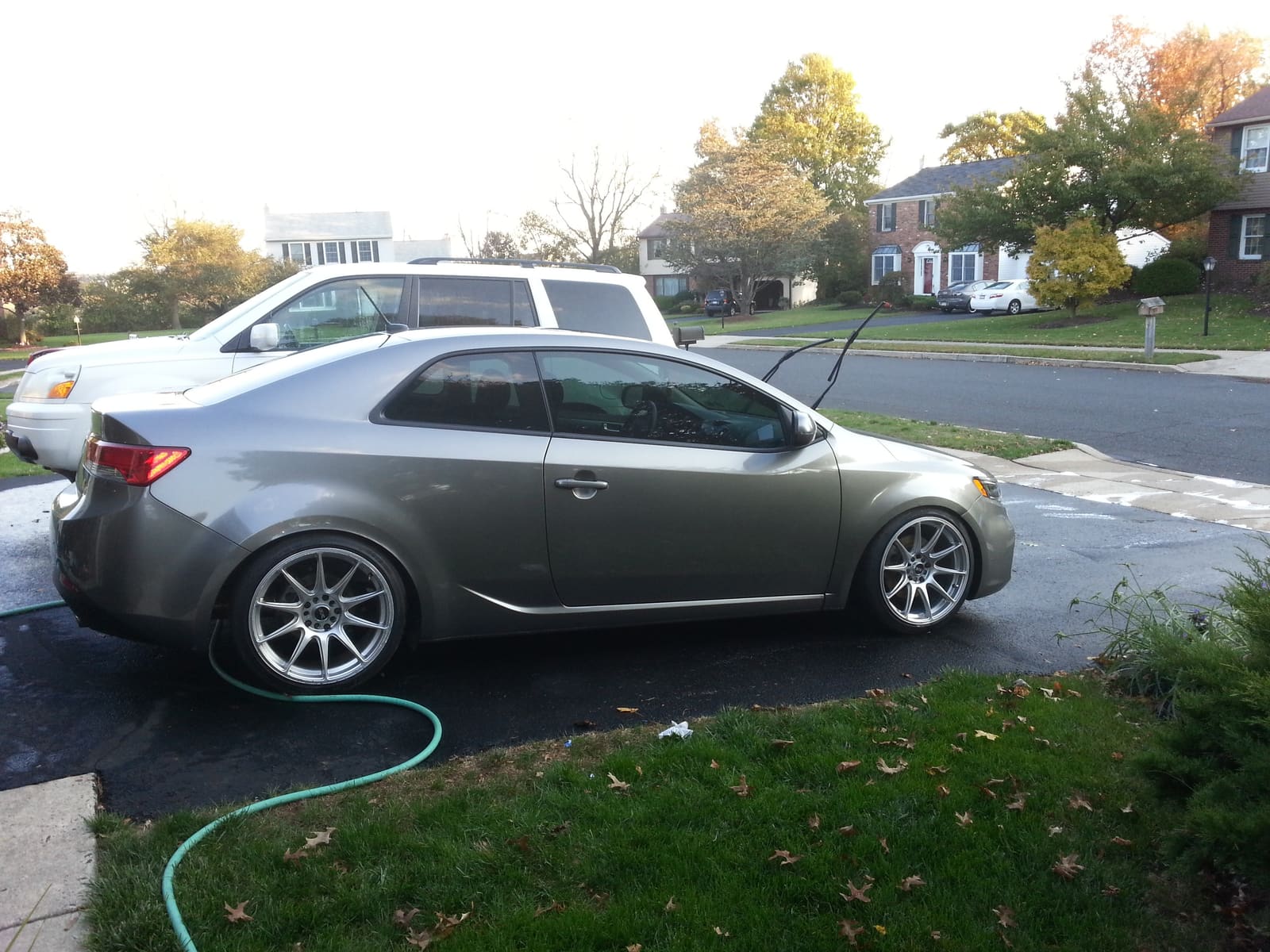 2012 Kia Forte with 18x8.75 XXR 522 wheels
