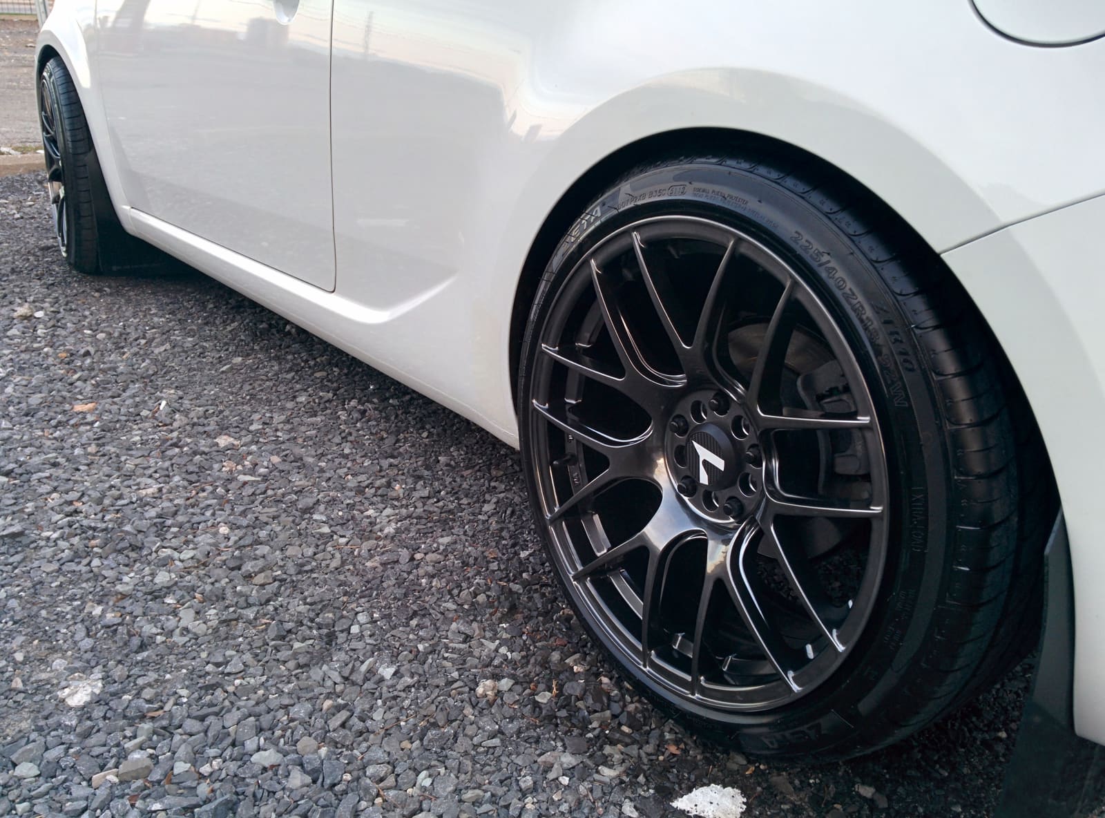 2012 Kia Forte with 18x8.75 XXR 530 wheels