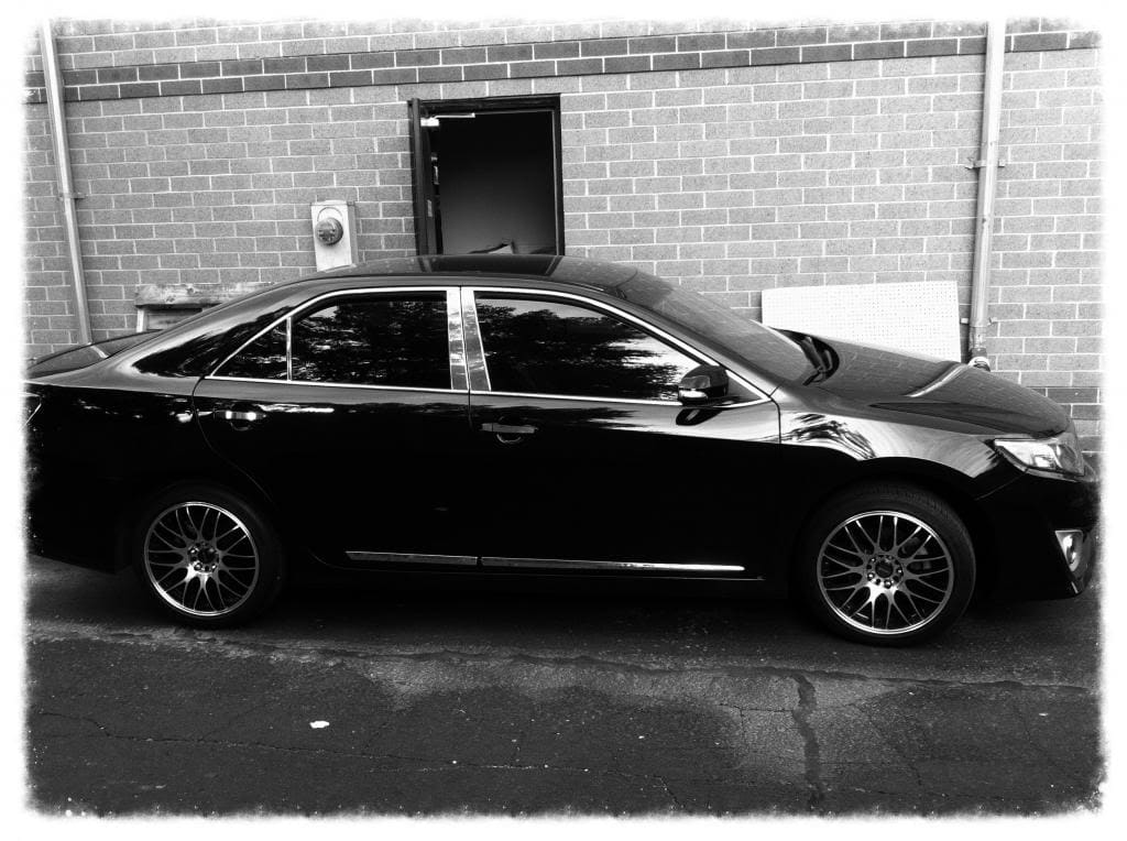 2012 Toyota Camry with TENZO TYPE M wheels