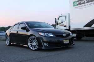 2012 Toyota Camry with 19x9 BC Forged TM14 wheels