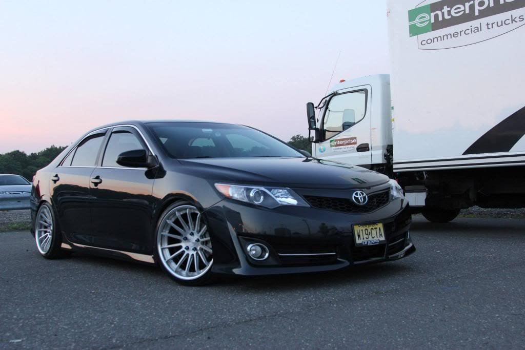 2012 Toyota Camry with 19x9 BC Forged TM14 wheels
