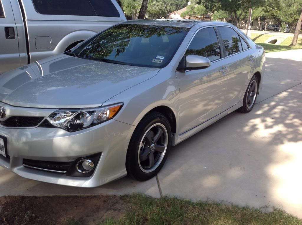 2014 Toyota Camry with 19x7 Enkei Falcon wheels