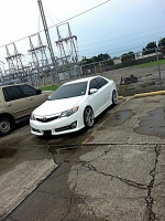 2013 Toyota Camry with 20x9 wheels