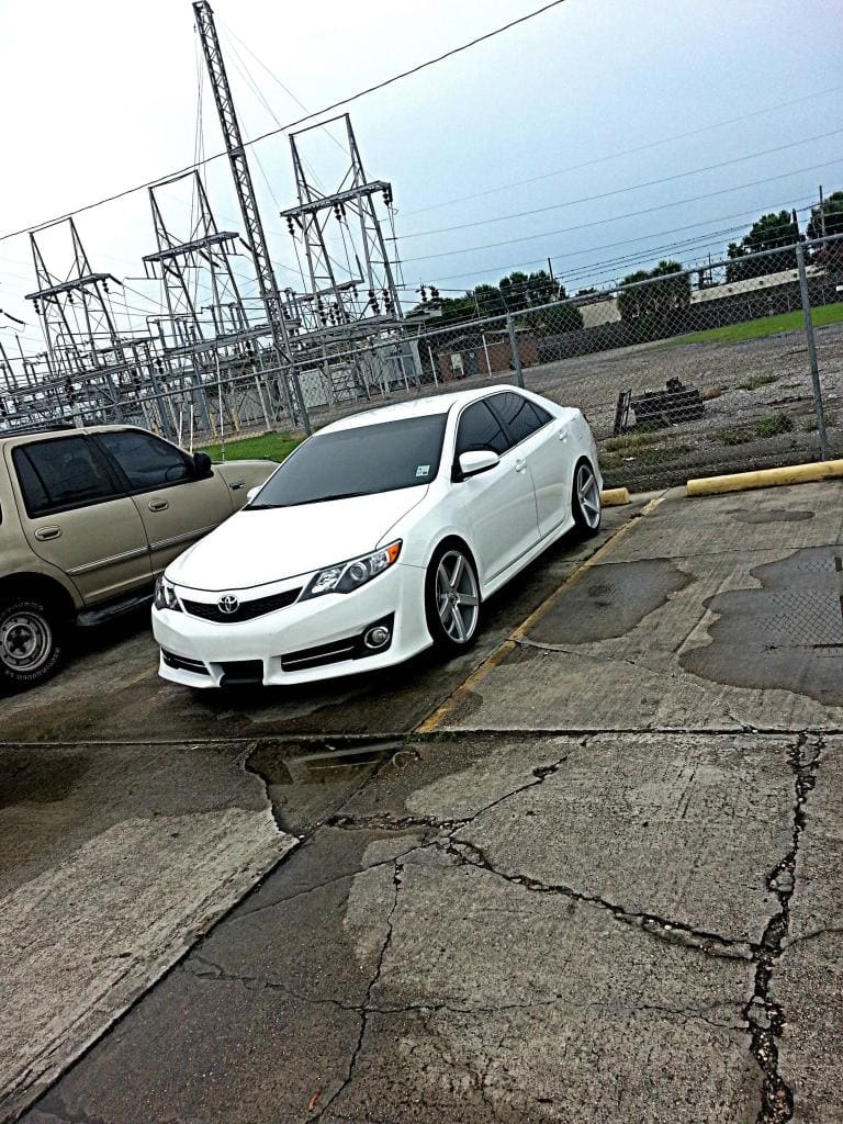 2013 Toyota Camry with 20x9 wheels