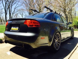 2008 Audi RS 4 with 19x9.5 HRE P43SC wheels