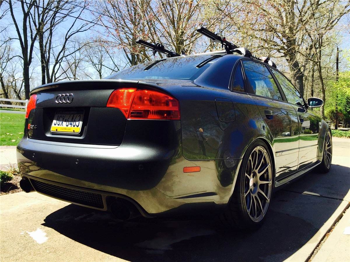 2008 Audi RS 4 with 19x9.5 HRE P43SC wheels