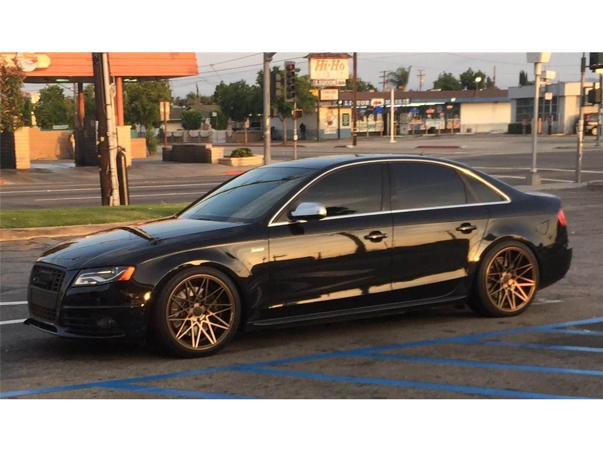 2012 Audi S4 with 19x10 Klutch KM20 wheels