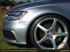2012 Audi A6 with 20x9.5 HRE P45SC wheels