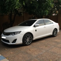 2012 Toyota Camry with Vossen VFS1 wheels