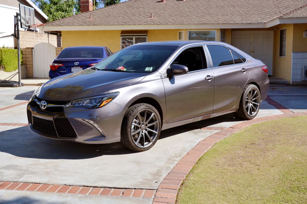2012 Toyota Camry with 19x8.5 wheels