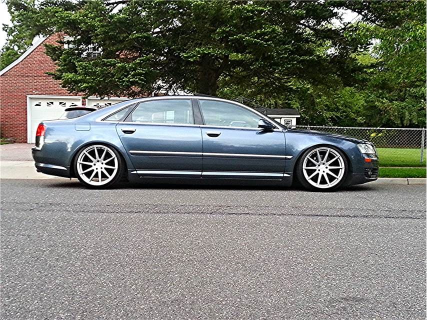 2012 Audi A8 with 20x10.5 Incurve ICS-10 wheels