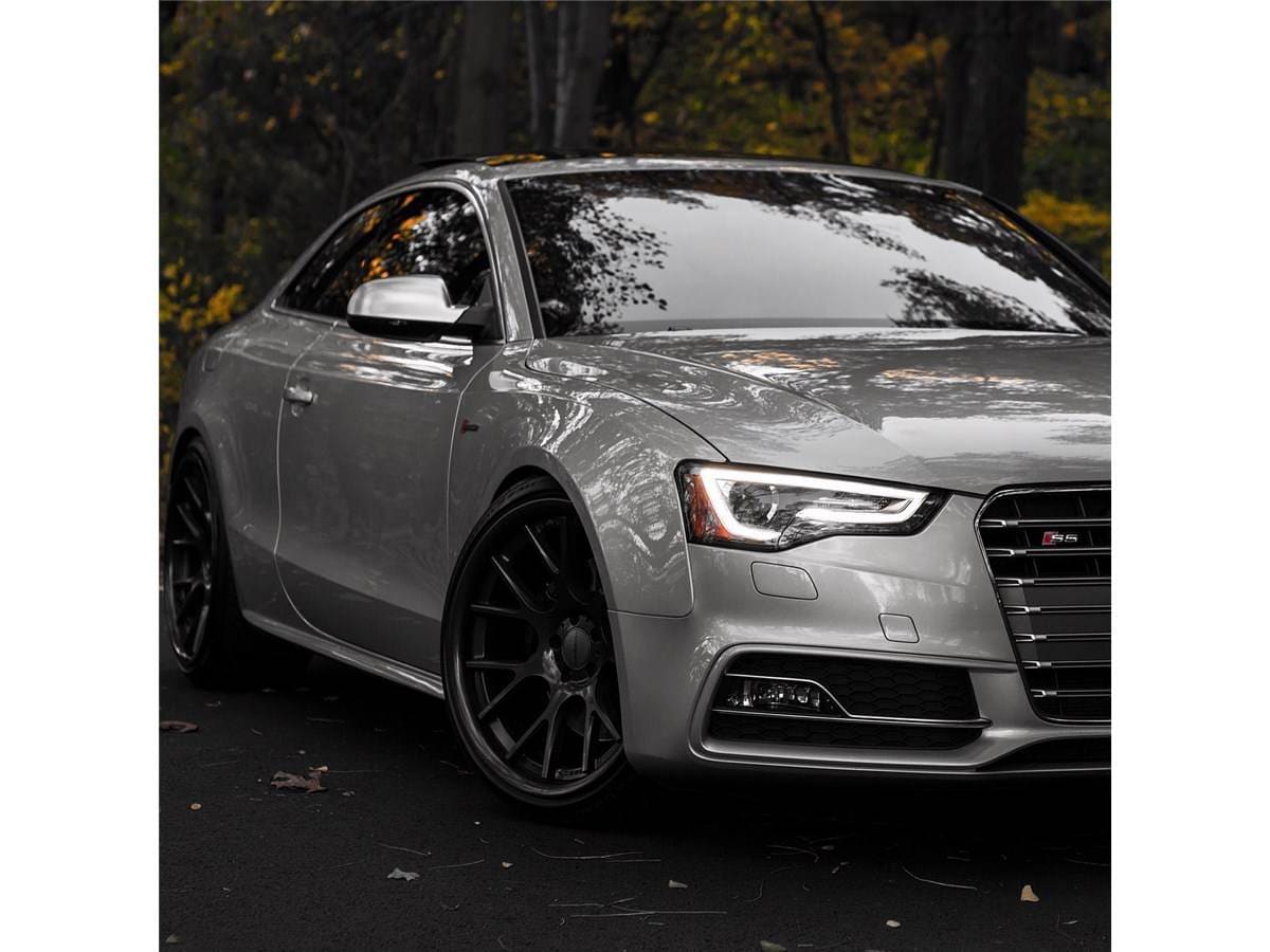 2012 Audi S5 with 20x10.5 Vossen CV2 wheels