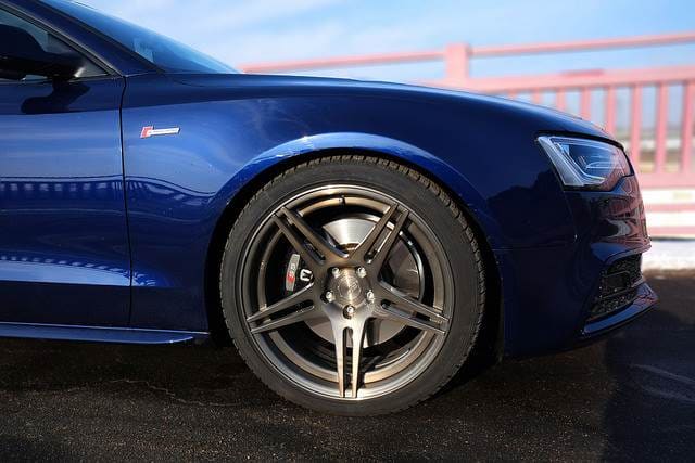 2012 Audi S5 with 19x9.5 BC HB09 wheels