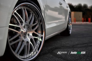 2013 Audi A8 with 22x9 AC 311 wheels