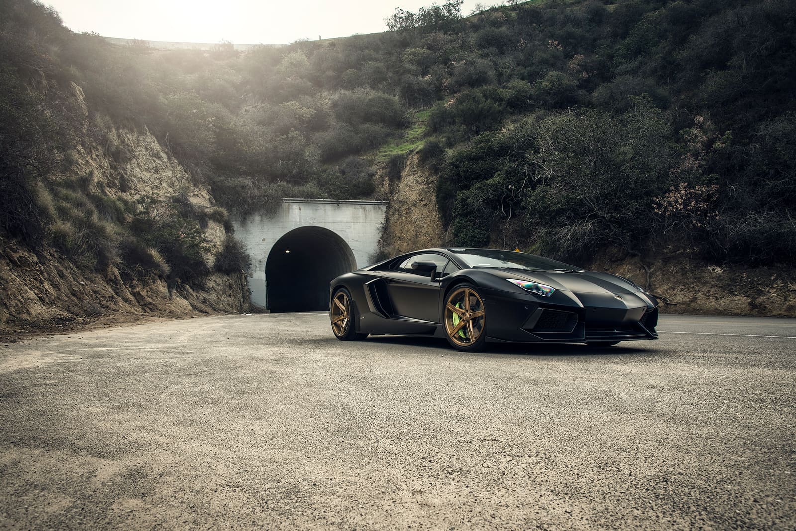 2014 Lamborghini Aventador with SAVINI wheels