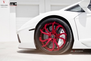 2013 Lamborghini Aventador with Vellano VCY wheels