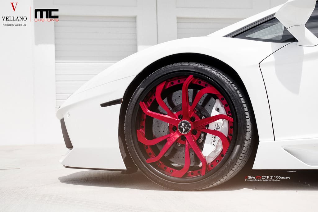 2013 Lamborghini Aventador with Vellano VCY wheels