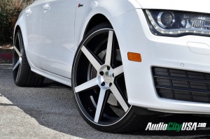 2013 Audi A7 with 22x9 Azad Z84 wheels