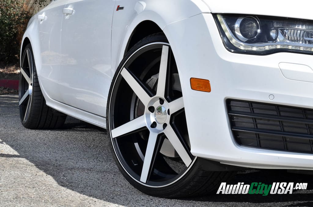2013 Audi A7 with 22x9 Azad Z84 wheels